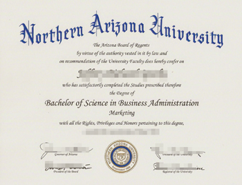 What are the benefits of buying a fake degree from Northern Arizona University