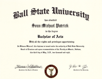How to get a fake diploma from Ball State.BSU fake certificate.