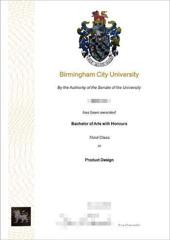 Find a perfect substitute for a Birmingham Metropolitan University certificate
