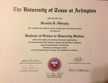 How much is a fake diploma from The University of Texas at Arlington