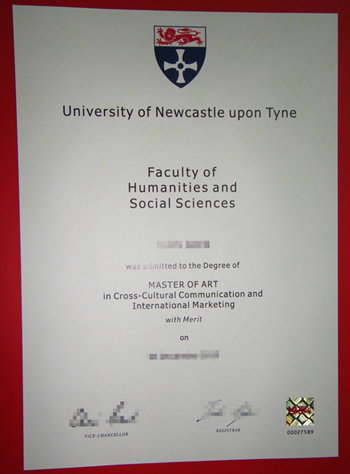 Bachelor's degree from Newcastle University. How to buy a fake degree