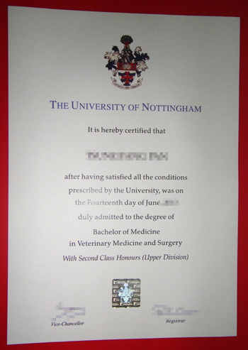 What are the benefits of getting a fake degree from Nottingham