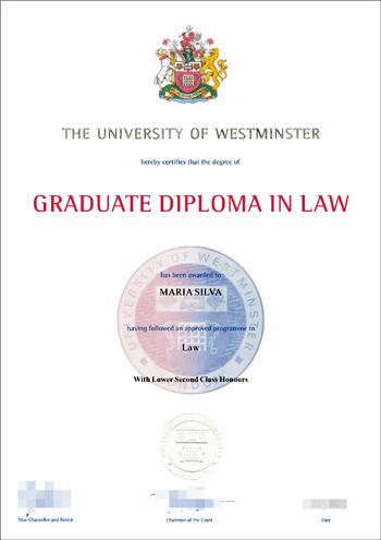 You can buy a fake degree from the University of Westminster for $500
