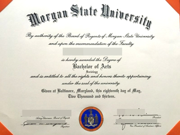 Buy fake Morgan State University diplomas online to find the right job