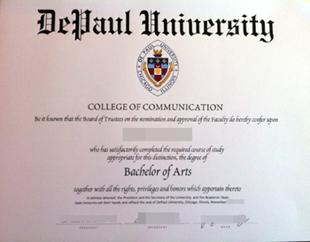 How long will it take me to get my fake diploma from depaul