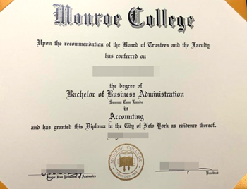 What you must know before buying a Monroe College diploma