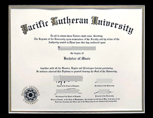 How to quickly purchase the fake certificate of Pacific Lutheran University.