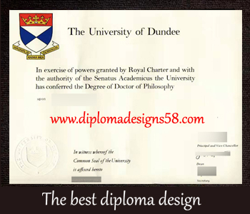 Fake diplomas from the University of Dundee. Buy a fake qualification.
