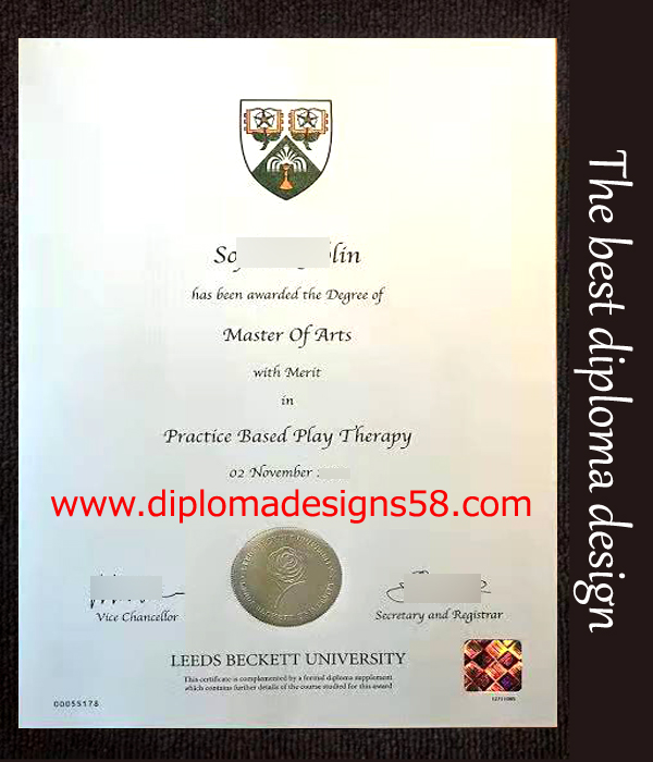 Leeds Beckett University diploma