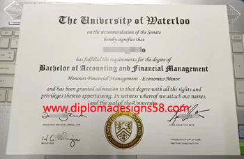 Buy a fake diploma from the best University of Waterloo