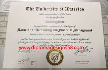 Buy a fake diploma from the best University of Waterloo