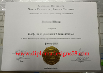 Purchase fake Capilano University certificates at www.diplomadesigns58.com