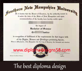 Purchase a fake diploma from Southern New Hampshire University in the United States