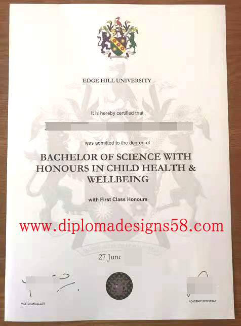 Edge Hill University fake diploma