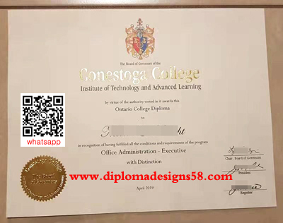 Find fake diplomas from Conestoga College online