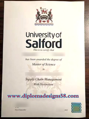 How to apply online for a fake certificate from University of Salford.