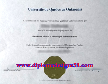 How to buy a fake diploma from Universite du Quebec en Outaouais.