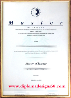 Where can I buy fake diplomas from Donau-Universitat Krems? Buy fake certificates.