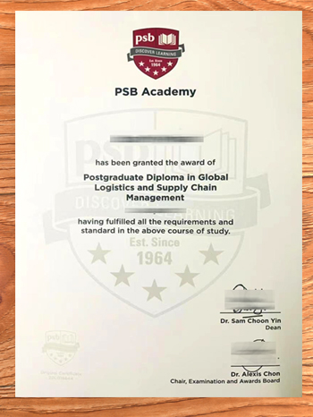 Buy a fake diploma from PSB Academy online. Get it quickly.