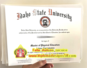 I lost my Idaho State University diploma, how to replace it online.