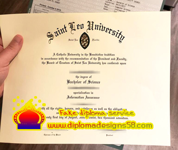 How to apply for a fake diploma from Saint Leo University online.