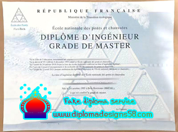 Buy fake certificates for Ecole Des Ponts ParisTech online.