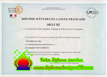 How to get a fake certificate for DELF B2.