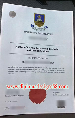 It takes 5-7 days to get a fake diploma from the university of Zimbabwe.
